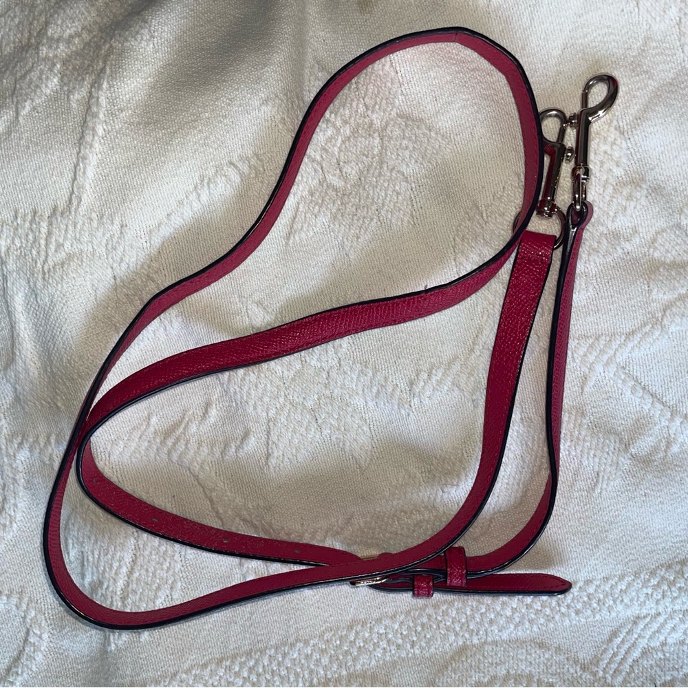 Coach Pink Shoulder Bag with Crossbody Strap - Picture 15 of 15